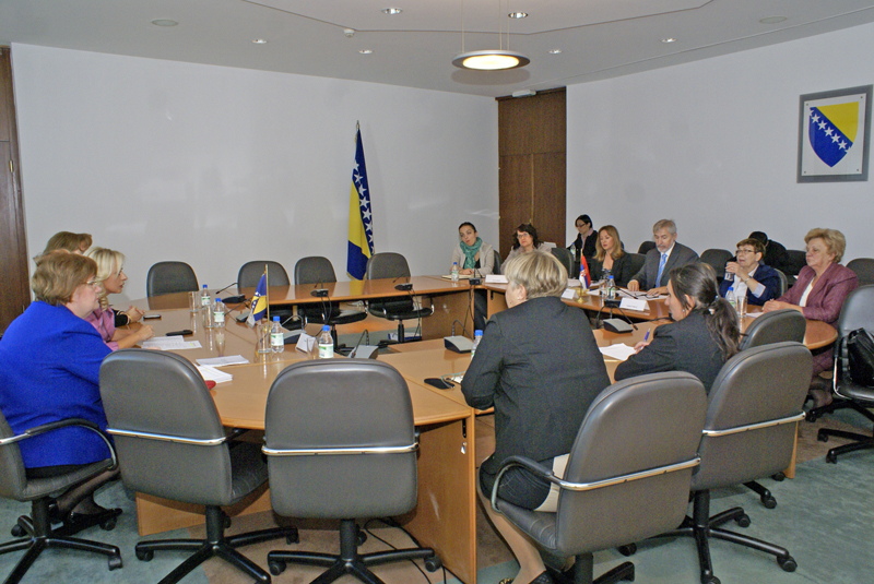 Zajednička komisija za ljudska prava, prava djeteta, mlade, imigraciju, izbjeglice i etiku PSBiH se susrela sa članovima Odbora za ljudska prava i manjinska prava i ravnopravnost polova Narodne skupštine Republike Srbije